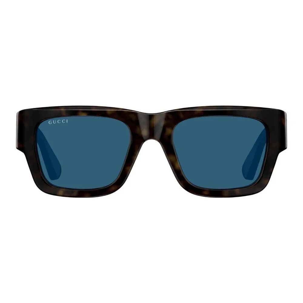 NWT Gucci GG1668S-002 Havana Red 52mm Sunglasses